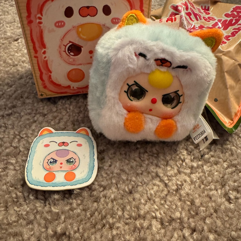 Baby Three Little Mahjong Opened Blind Box Special Eyes